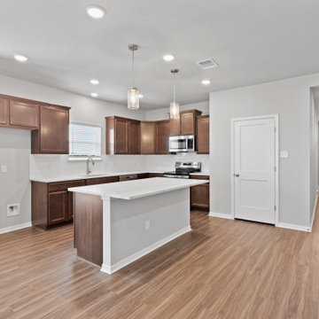 Pecan - Stained Cabinets