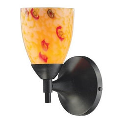 ELK Lighting - Celina 1-Light Sconce in Dark Rust - Wall Sconces