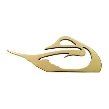 Pintail Duck Trivet, Polished