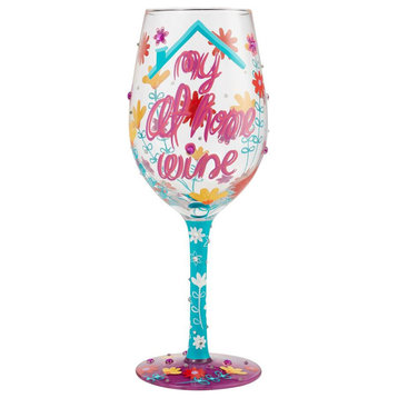 "My At Home" Wine Glass by Lolita