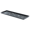 46.5"x14"x1.5" Rubber Boot Tray With Trellis Coir and Rubber Insert