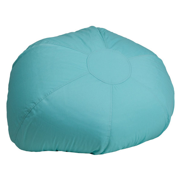 Oversized Solid Mint Green Bean Bag Chair For Kids And Adults