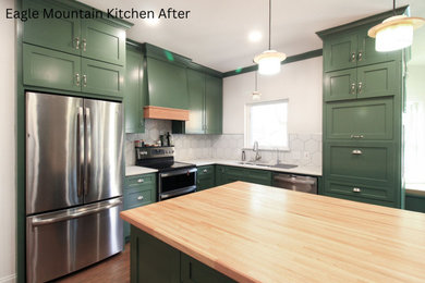 Inspiration for a kitchen remodel in Dallas