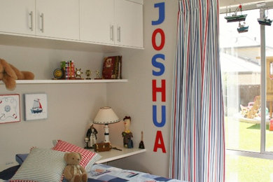 Inspiration for a contemporary kids' bedroom for boys in Perth.
