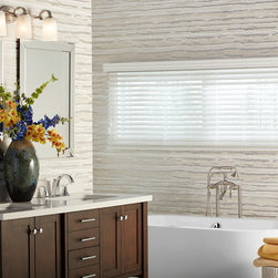 2" Premium Faux Wood Blinds in Embossed White - Venetian Blinds