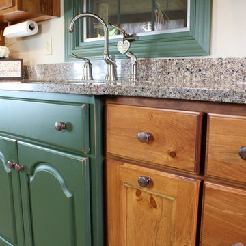 Knotty Pine Kitchen