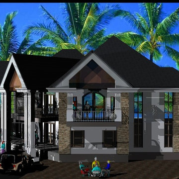 HOUSE AT SAND PIT ROAD, BUEA CAMEROON