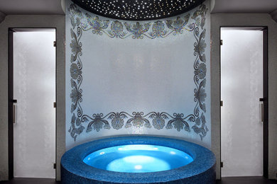 Pool - contemporary pool idea in Houston