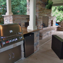 outdoor fireplaces