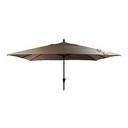 Christy Sports 8'x11' Rec Crank Lift Market Umbrella - Outdoor Umbrellas