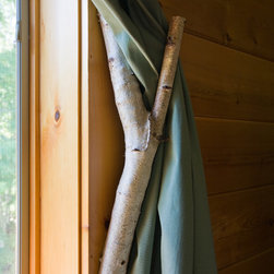 Chesapeake Bay waterfront Log Home - Curtains