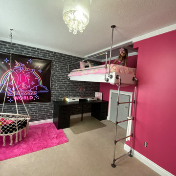 Anti-Gravity Disco Unicorn Bedroom