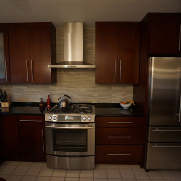 Warm and Modern Kitchen