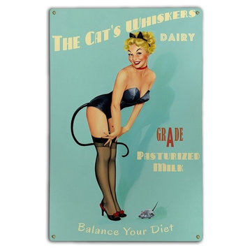 Lil' Miss Purr-Fect, Classic Metal Sign