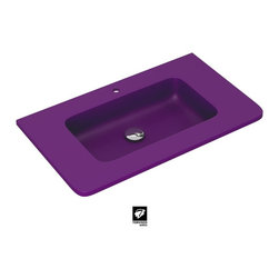 Encimeras de cristalplant MODELO DUBAI 80 CM - Vanity Tops And Side Splashes