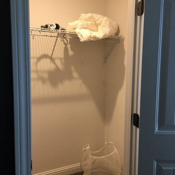 Before and After Closet