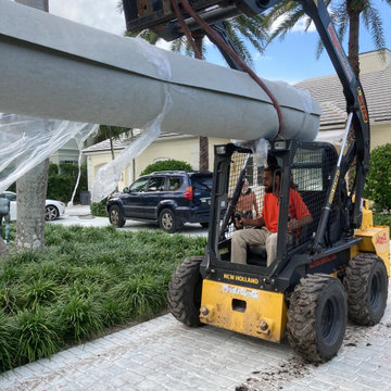 Palm Beach Proper, Bocce Ball Court Construction