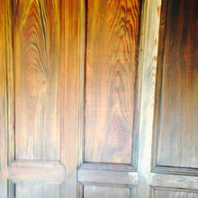 Cypress paneling