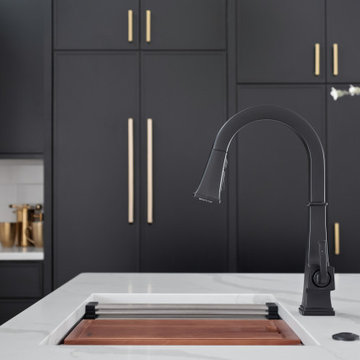 Designing a Dark & Moody Barndominium in Rochester Hills