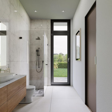 Implementing Functional Details for This Bathroom Renovation in Alhambra CA