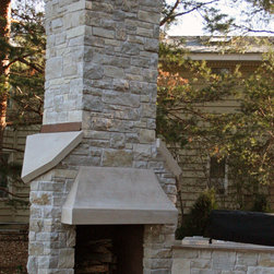 Concrete Fireplaces - Indoor Fireplaces
