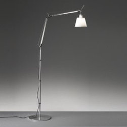 ARTEMIDE TOLOMEO FLOOR LAMP + SHADE - Floor Lamps