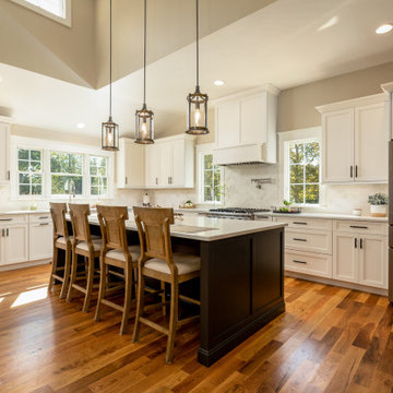 Custom Cabinets, and Soaring Ceilings!
