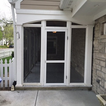 Patio floor covering