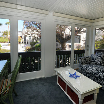 Quiet Sun Porch with Writing Desk