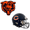 NFL Chicago Bears Wall Graphics 4pc Teammate Sticker Set