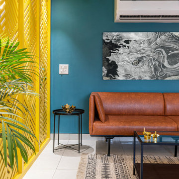 Colorful Eclectic 3BHK in Gurgaon