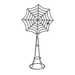 Web Tealight Tower - Tall - Holiday Decorations