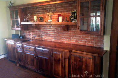 Kitchen #2 - Custom Made using Reclaimed Barn Wood
