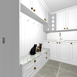 OnePlan freelance Concept Planning - Utility Room Sinks