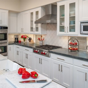 Clean Lined Kitchen