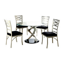 Kitchen glass table