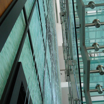 Custom Rain Curtain for Private Residence - Miami Beach, FL