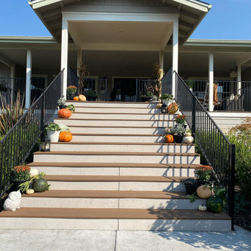 Cozy Fall Inspired Front Porch