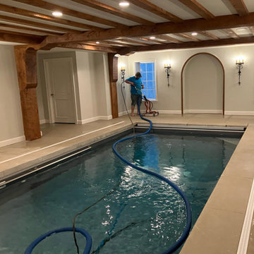 Before/After: Indoor Concrete Pool Deck – Minnetonka