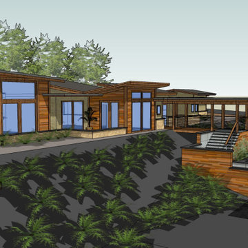 Zero Net Energy (ZNE) Pacific North West Coastal Home