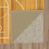 Mohawk Home Basketball Court Brown, 3' 4"x5' Area Rug