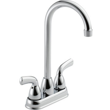 Delta Foundations Two Handle Bar/Prep Faucet, Chrome, B28910LF