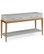 Perrine Wood Console Table in Soft Graphite Gray