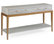 Perrine Wood Console Table in Soft Graphite Gray