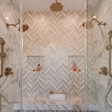 Modern Farmhouse Luxury Shower
