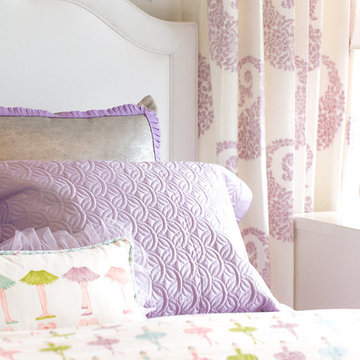 Purple & Light Blue Girl's Bedroom
