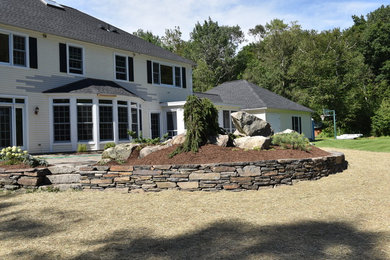 Goshen Stone Patio, Steps, Wall, and Waterfall