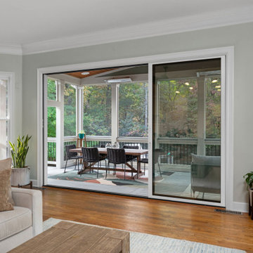 Sliding Doors to the Porch