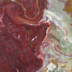 Multi Red Onyx 12x12 Polished - Wall And Floor Tile