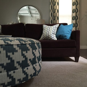 Teal Family Room